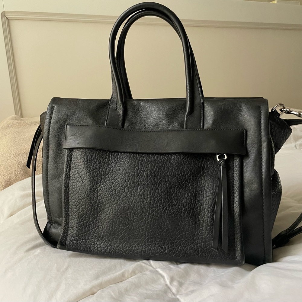 Coach Riley Carryall | Black Bleecker Leather